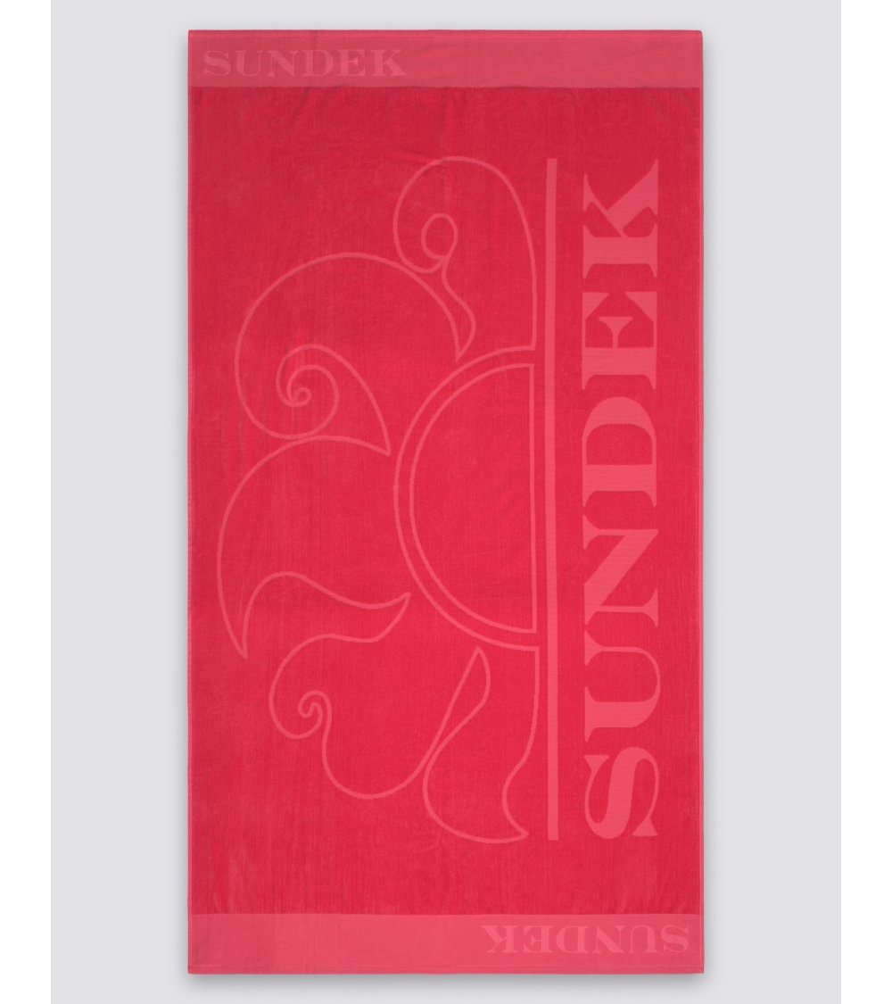 Sundek toalla de playa logo