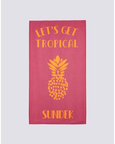 Sundek Strandtuch tropischer Druck