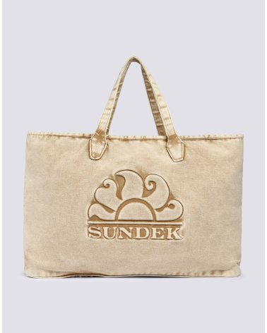 Sundek bolsa de hombro con logo bordado