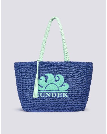 Sundek geflochtene Handtasche aus Stoff