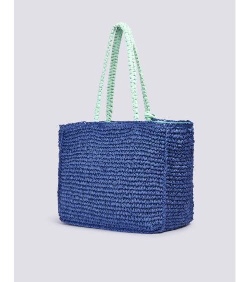 Sundek geflochtene Handtasche aus Stoff