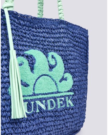 Sundek borsa a mano intrecciata in tessuto