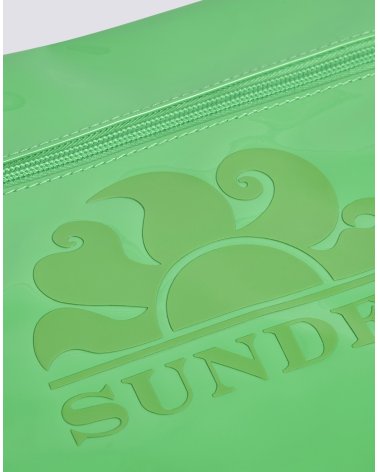 Sundek shiny beach bag zip