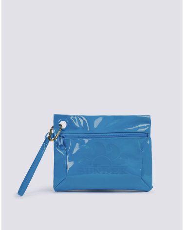 Sundek shiny beach bag zip