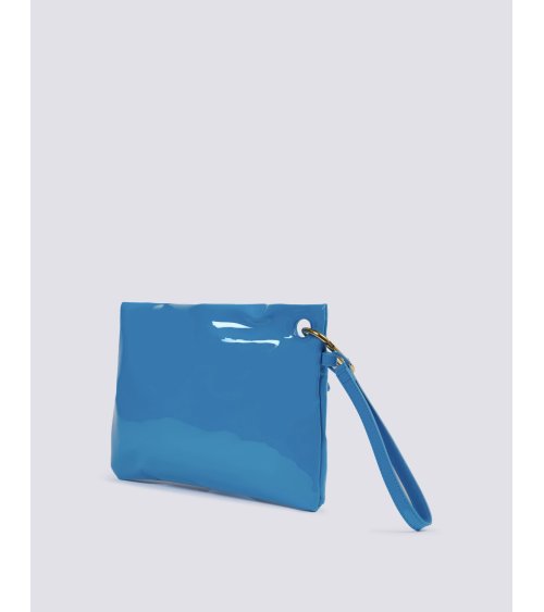Sundek shiny beach bag zip