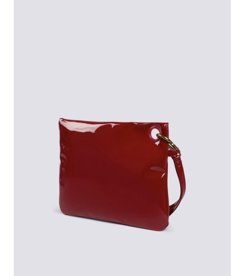 Sundek glänzende Strandtasche Reißverschluss