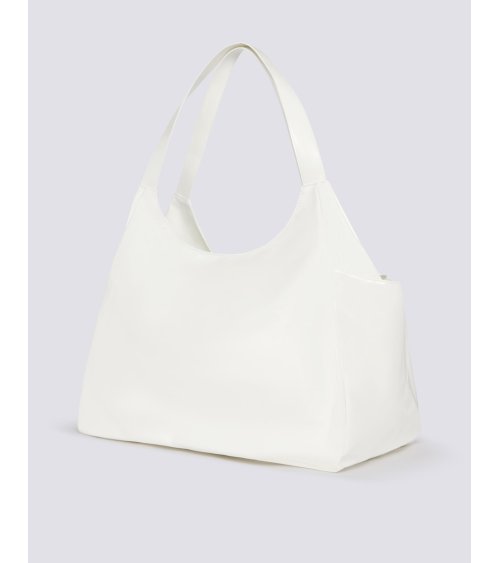 Sundek beach bag with top closure