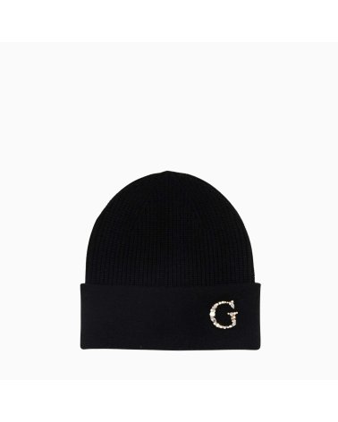 Guess knitted hat logo