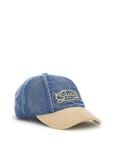 Guess cappello con visiera a sei pannelli