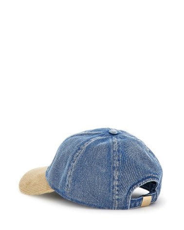 Guess gorra de seis paneles con visera