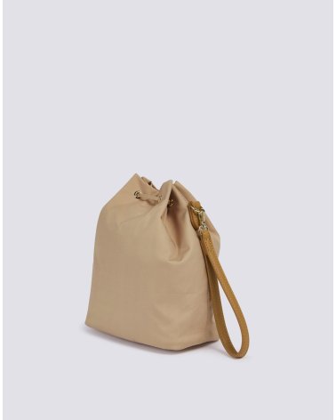 Sundek Schultertasche mit Kordelzugverschluss