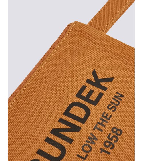 Sundek beach bag with zip closure
