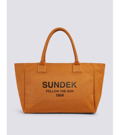 Sundek tote beach bag logo