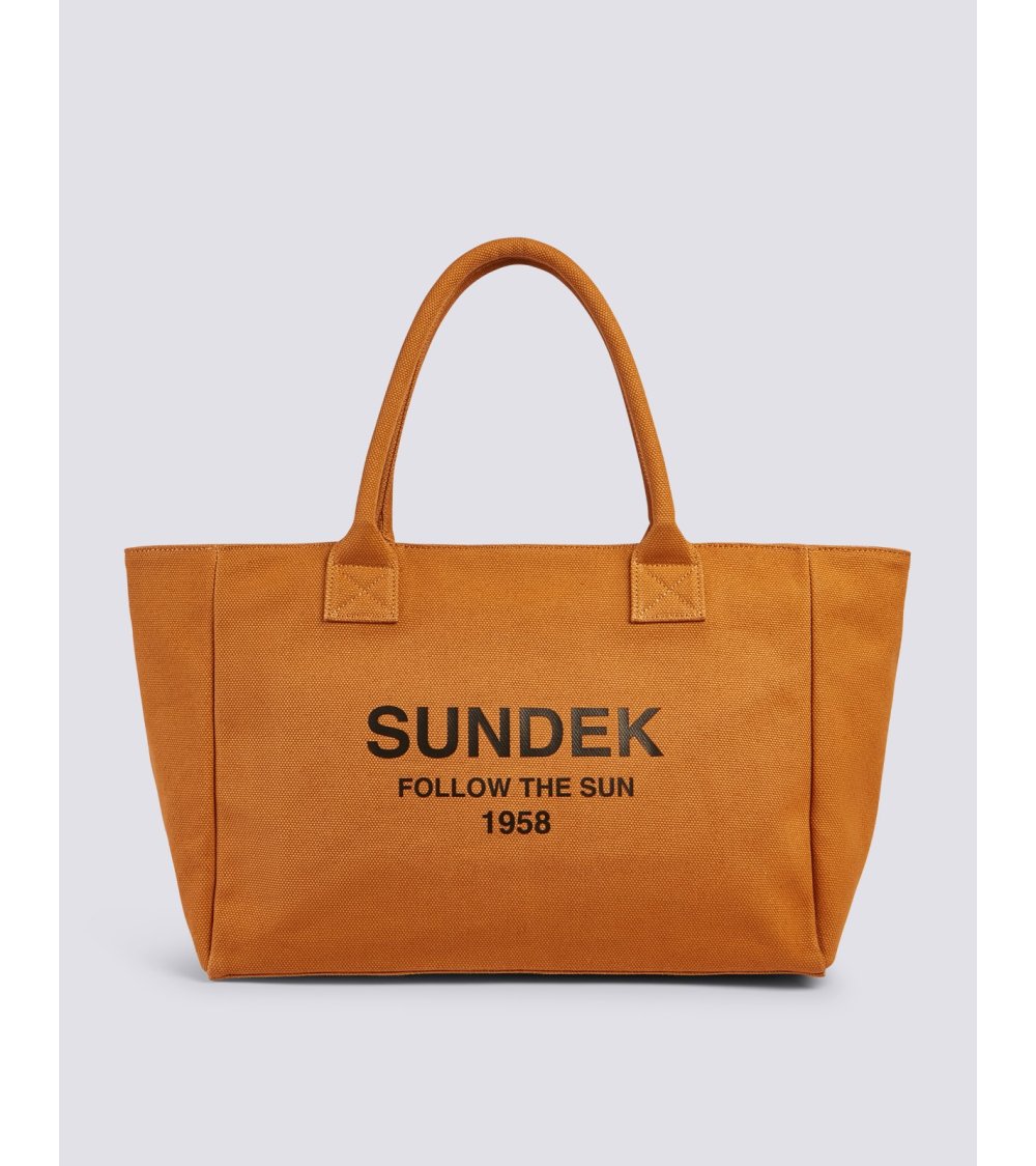 Sundek tote beach bag logo