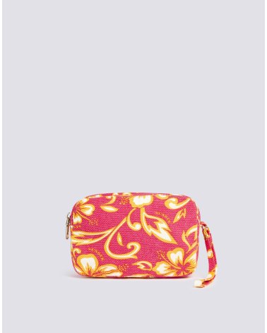 Sundek borsa a mano con zip floreale