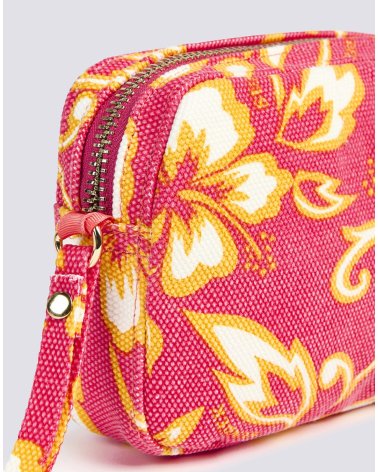 Sundek floral zip handbag