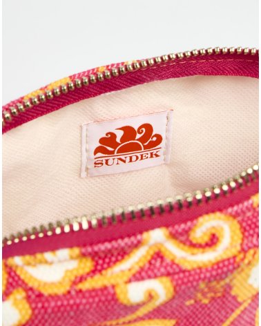 Sundek floral zip handbag