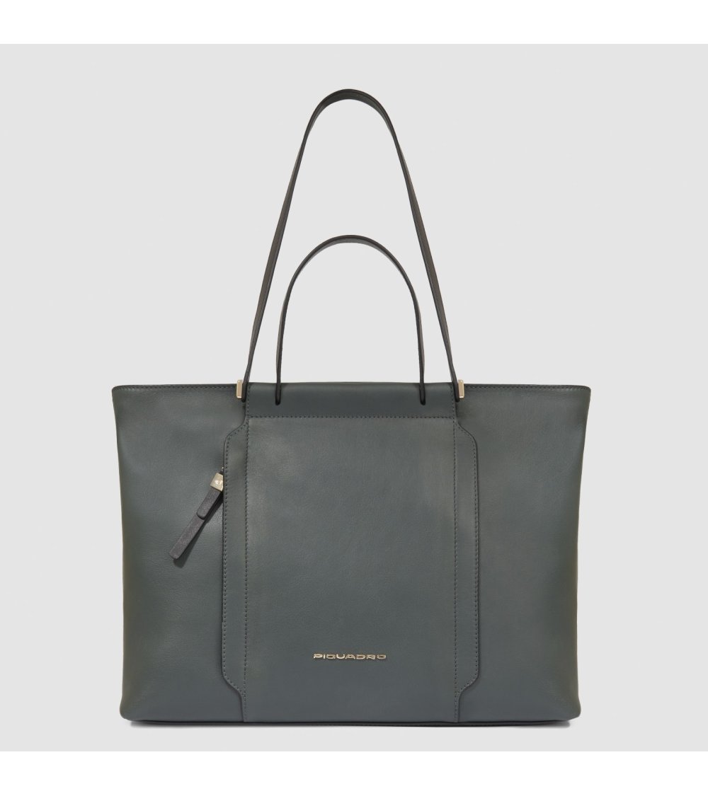 Piquadro bolsa de compras para portátil de 14"