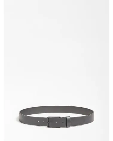 Guess leather belt with metal buckle