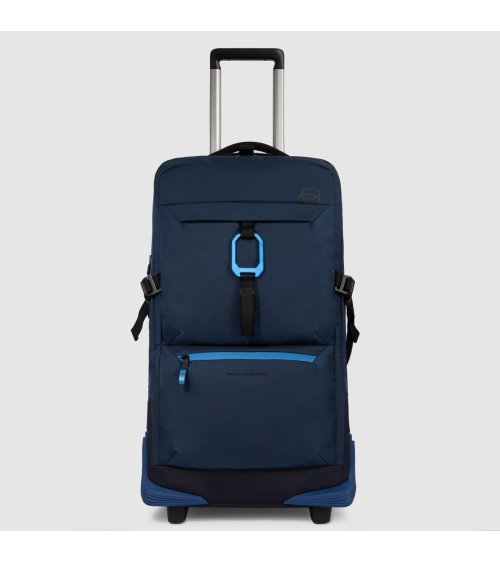Piquadro Trolley-Koffer 2 Räder recycelter Stoff