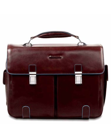 Piquadro cartella business porta laptop Blu Square