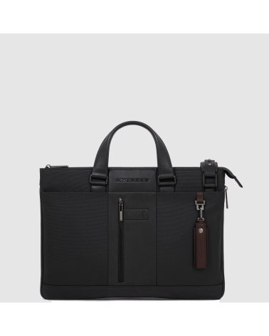 Piquadro Business-Tasche mit Griffen und Schultergurt