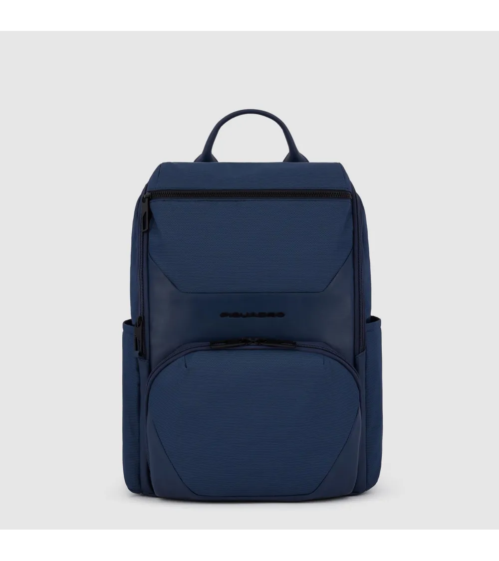 Piquadro Laptop-Rucksack aus recyceltem Stoff