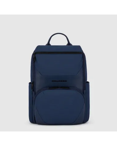 Piquadro Laptop-Rucksack aus recyceltem Stoff