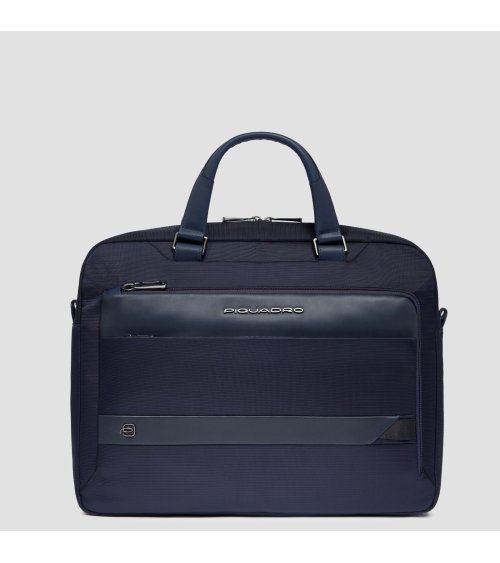 Piquadro business bag recycled fabric 14"