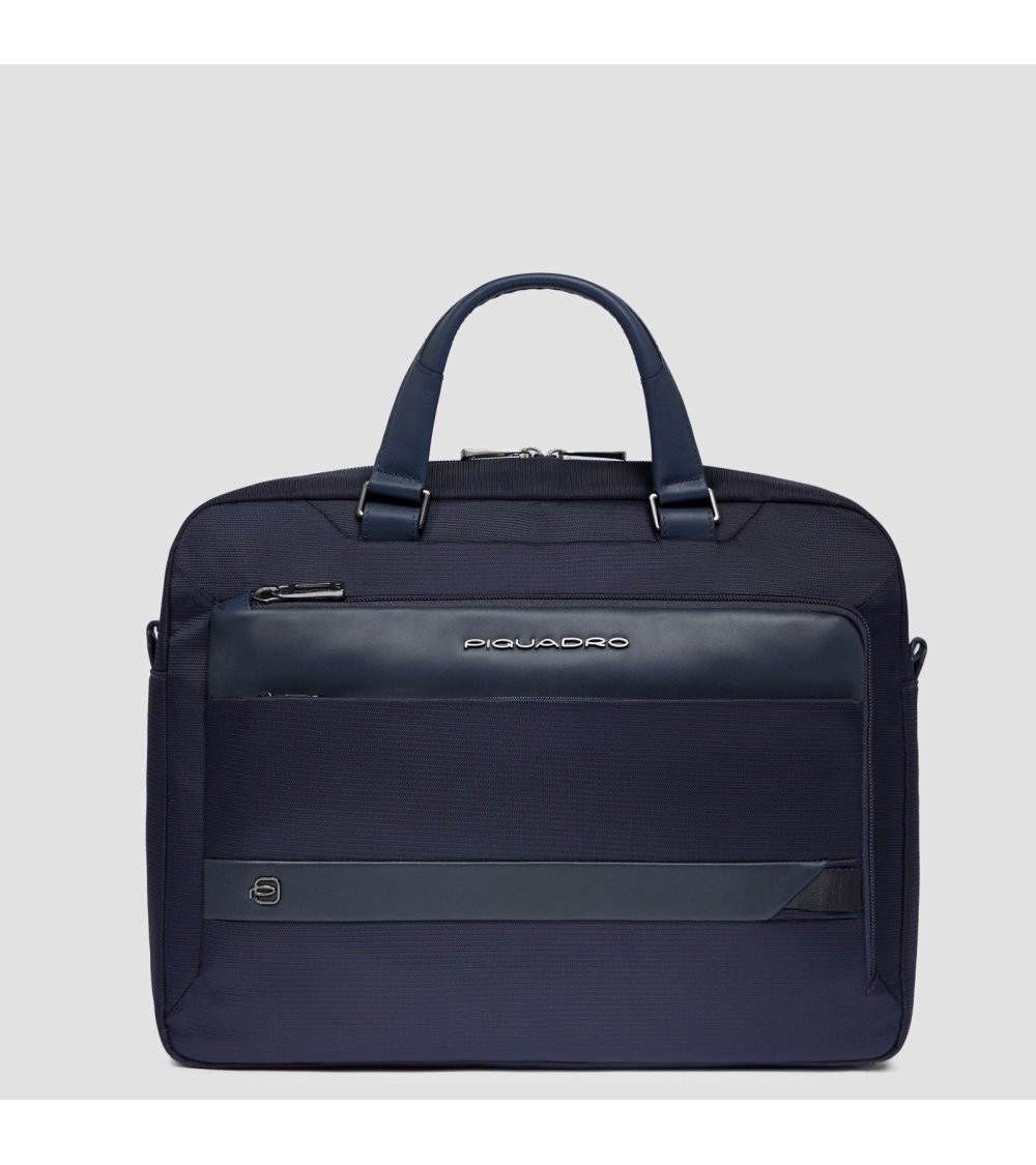 Piquadro business bag recycled fabric 14"