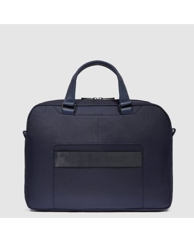 Piquadro business bag recycled fabric 14"