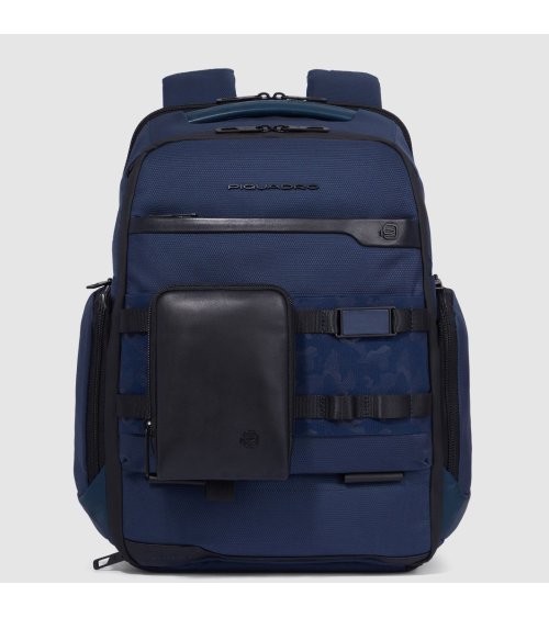 Piquadro Mochila grande compartimento PC 15,6"