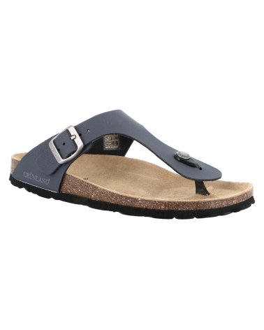 Grunland slippers with strap and anatomical sole