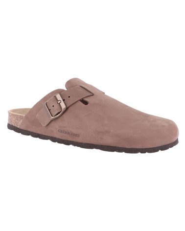 Grunland slippers with strap and buckle