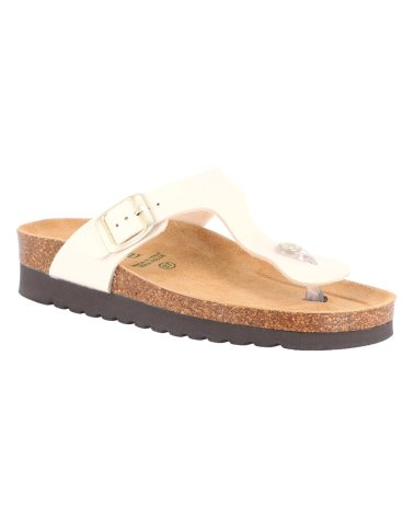 Grunland slippers with strap and cork insole