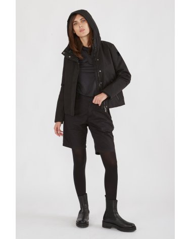 Canadian Hooded Jacket Polyester