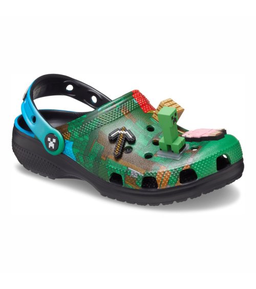 Sabots Crocs Minecraft avec bride et trous