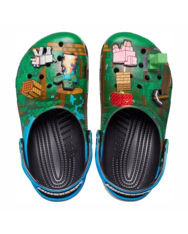 Sabots Crocs Minecraft avec bride et trous