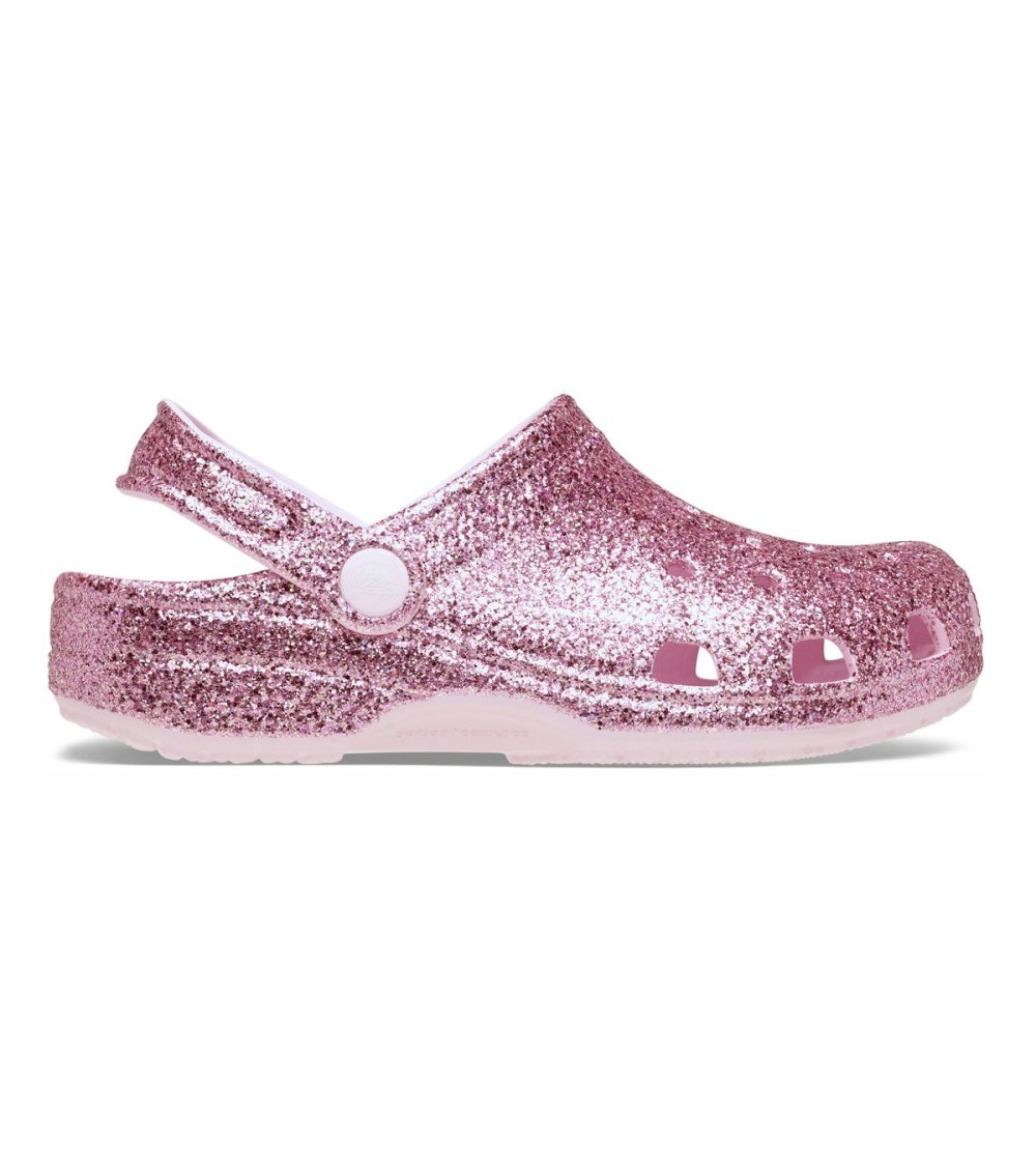 Crocs Hausschuhe Classic Chunky Glitter Clog