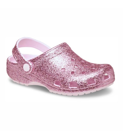 Crocs Hausschuhe Classic Chunky Glitter Clog