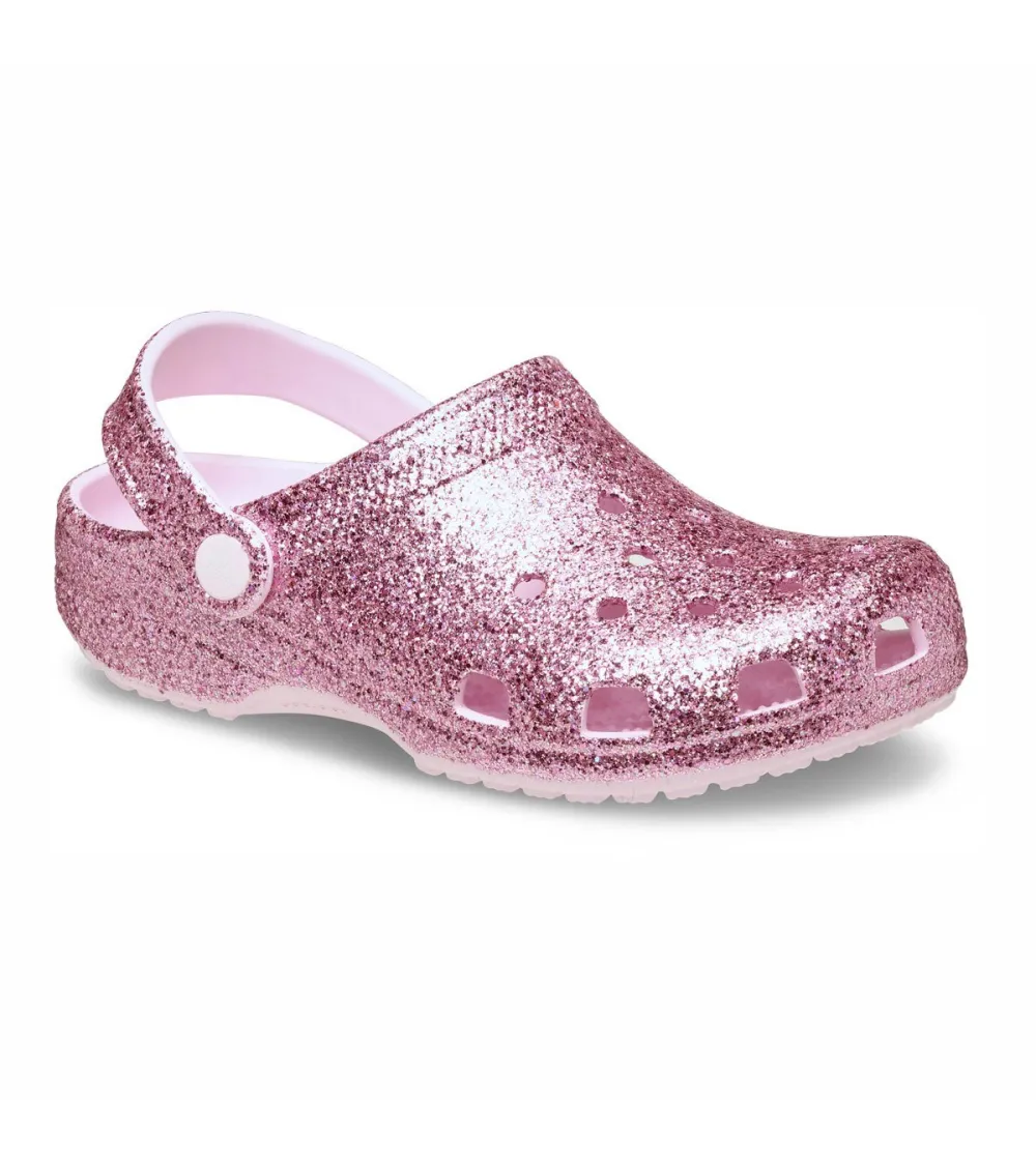 Crocs ciabatte Classic Chunky Glitter Clog