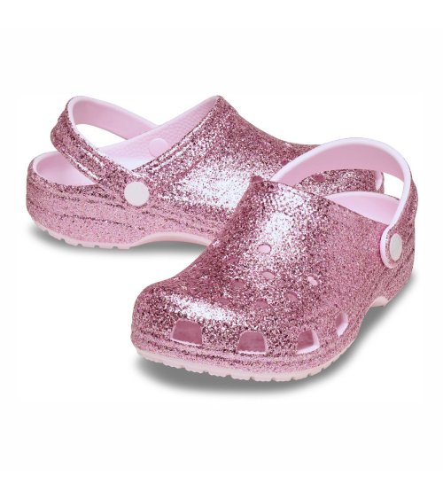 Crocs Hausschuhe Classic Chunky Glitter Clog