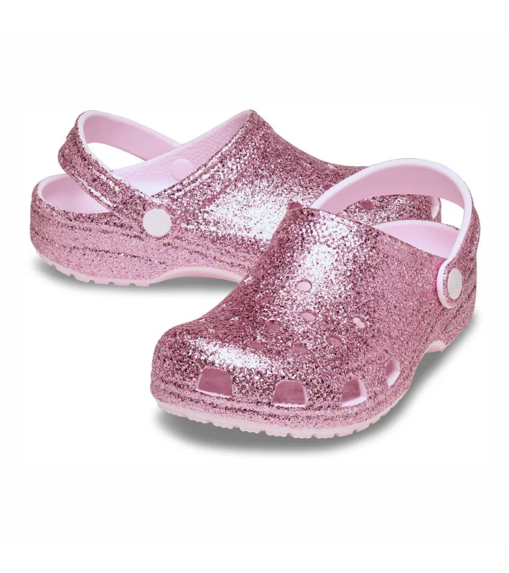 Crocs ciabatte Classic Chunky Glitter Clog