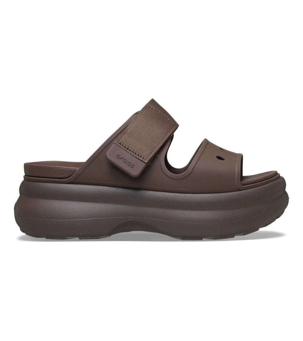 Crocs adjustable double strap slides