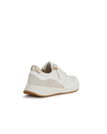 Geox Sneakers mit Schnürsenkeln und Reißverschluss