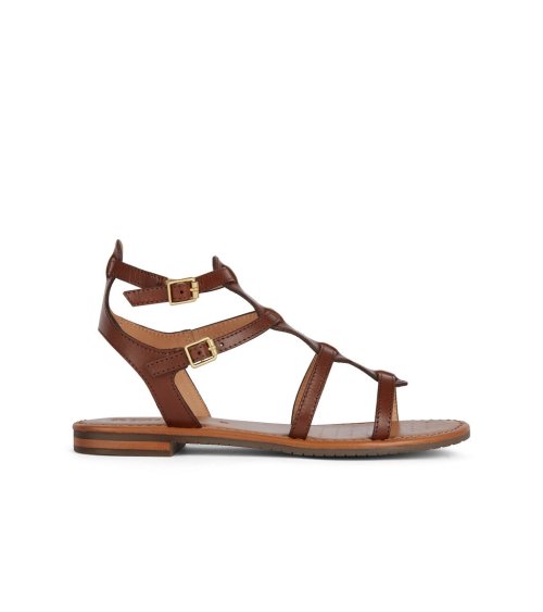 Geox sandali piatti con fascette incrociate