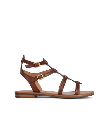 Geox flache Sandalen mit gekreuzten Riemen