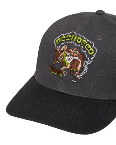 Dc Shoes Kappe mit Schirm und Stickerei