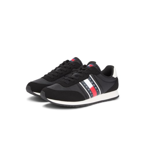 Tommy Hilfiger niedrige Sneakers mit Schnürsenkeln