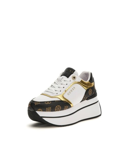 Guess High-Top Sneakers mit dicker Sohle